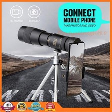 4K 10-300X40mm HD Monokular Fernglas Fokus Optik Zoom Objektiv Fernrohr Teleskop