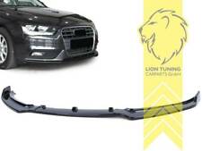 Frontspoiler Spoilerlippe für Audi A4 B8 Limousine Avant Facelift schwarz glänze