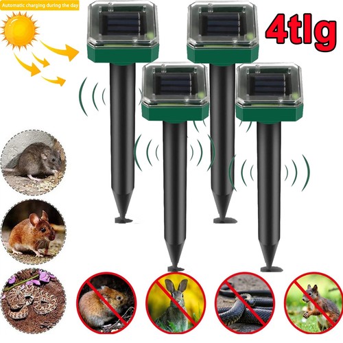 Solar tiervertreiber - 4x,