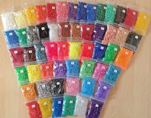 500 hama bügelperlen - x,