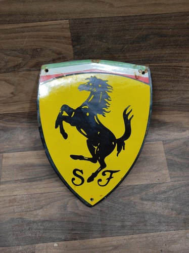 Porzellan ferrari emaille - ferrari,