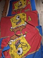 Bettwäsche Sponge Bob 135x200 Cm 100% Baumwolle
