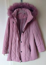 Damenwinterjacke mit abnehmbarer Kapuze