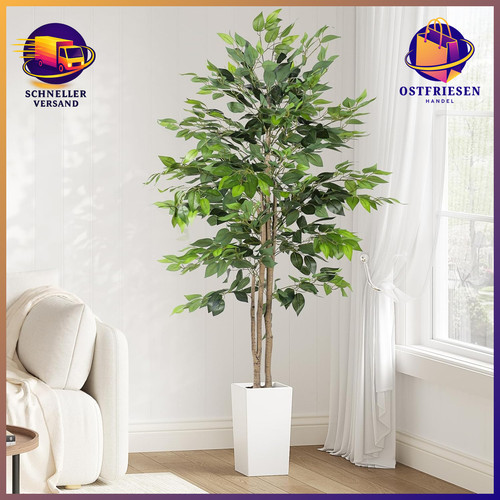 Kunstpflanze ficus benjamini - ficus,