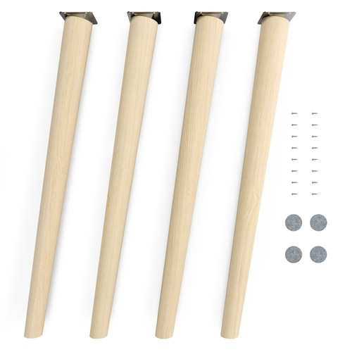 Sossai holzfüße schräg - 4x,