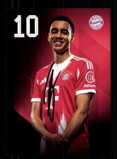 Jamal Musiala  Autogrammkarte Bayern München 2025-26 Original Signiert