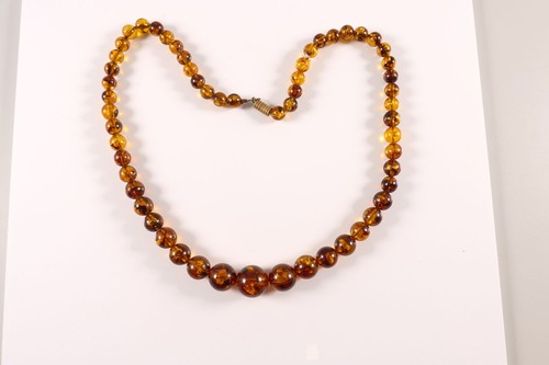 Collier bernstein orange klar - orange,