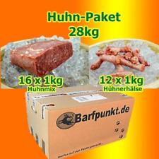 BARF Hundefutter - "Huhn Paket 28kg" Frostfutter Frischfleisch