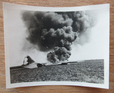 Alte Foto brennendes