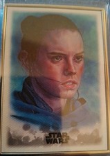 Rey 2019 Star Wars Stellar Signatures Reproduction Sketch Card  #6  001/100 