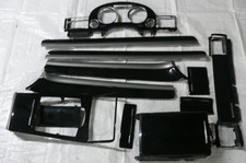 Zierleisten Dekorleisten Innenraum Set schwarz Audi A8 D3 4E Facelift LANG