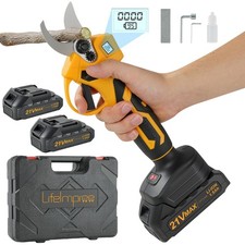 40mm Akku Astschere 21V Elektrisch Gartenschere Baumschere Strauchscheres Garten