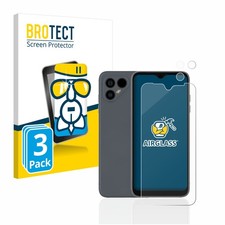 3x Panzerfolie Schutzglas für