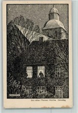 10516201 - Des alten Pfarrers Woche, Samstag - sign Wedepohl Kuenstler 1925