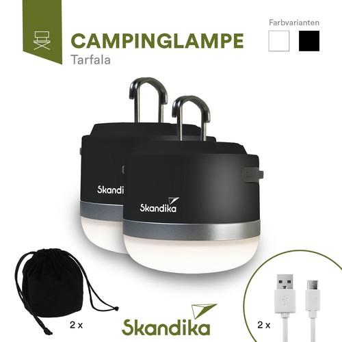 Skandika campinglampe tarfala - skandika,