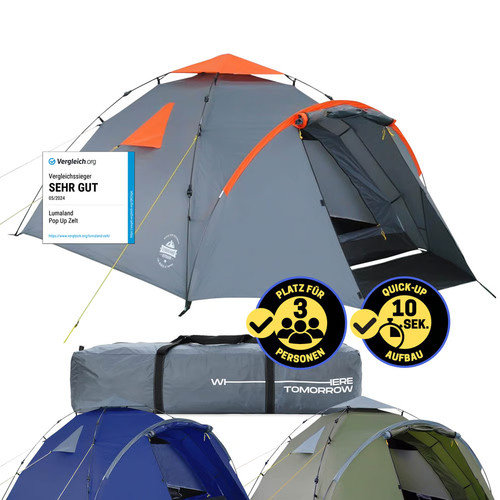 Personen zelt kuppelzelt - 3,