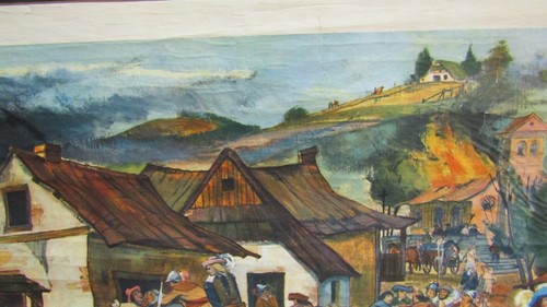 Alte schulkarte plünderung - alte,