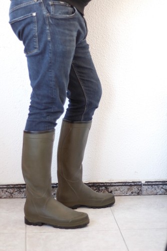 Gummistiefel chameau - le, (