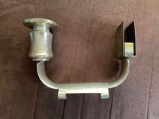 antik WMF Kerzenständer mit Feuerzeughalter versilbert