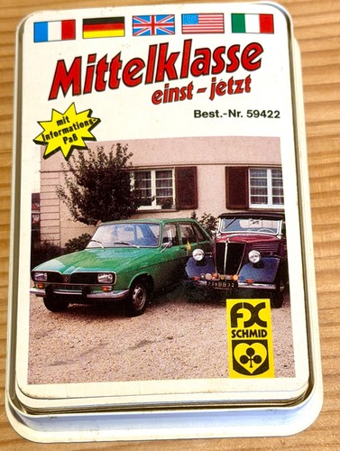Autoquartett mittelklasse - autoquartett,