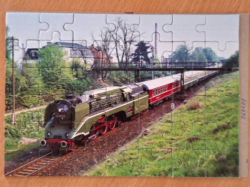 Puzzle dampf lok 0201 der - puzzle, 0201-0