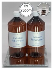2 x Kolloidales Silberwasser