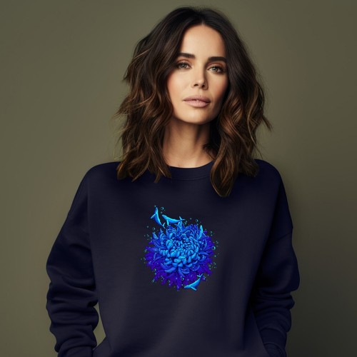 Damen sweatshirt - damen, in