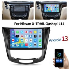 32GB Android 13 Für Nissan X Trail Qashqai J11 2014-2018 Autoradio GPS NAVI WIFI