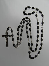 Rosenkranz schwarz Nr. 309 Holz Y- Kette langer großer Gebetskette Sonderpreis