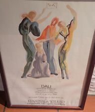 Salvador Dali Ausstellungsplakat Kunsthaus Welker Heidelberg Göttliche Komödie