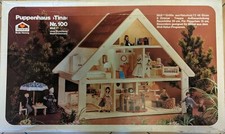 Bodo Hennig Puppenhaus Nr. 100 Tina, inkl. Möbel, Figuren von Selecta, TOP!