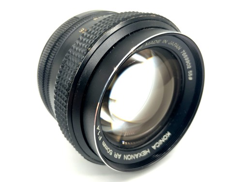 Konica hexanon 50mm 1 - 50mm, 1:1.4