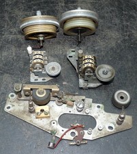 RFT, Tonband BG 23 Bandteller, Zählwerk, Kopfträger - Ersatzteile, 1960, DDR