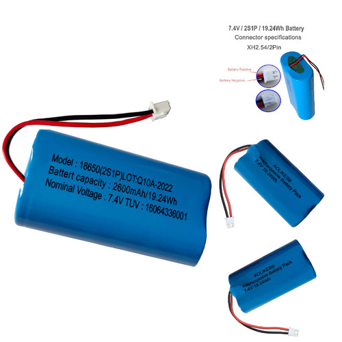 18650 2s1p akku 2600 mah - 2s1p,