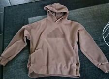 Adidas Pullover Gr. 164 Hoodie Kapuzenpullover Sweatshirt braun Kapuze 