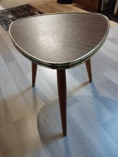 50'ziger Jahre Tischchen, Hocker, Blumentisch, DU: ca. 28 cm, H: ca. 30 cm