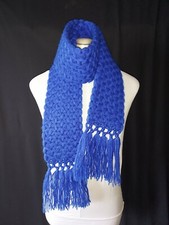 Vintage schal royalblau - vintage,