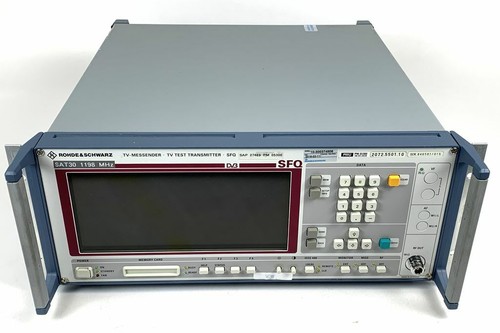 Rohde schwarz tv messsender - rohde,