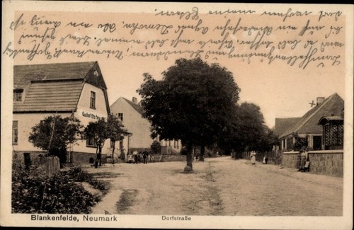 Blankenfelde neumark - ak,