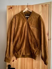 Vintage Wildlederjacke | Loose Fit | guter Zustand | braun | camel | XL | XXL