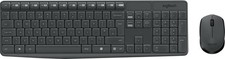 Logitech MK235 Kabellos | Tastatur + Maus Set | QWERTZ DE Layout | Grau | Grade