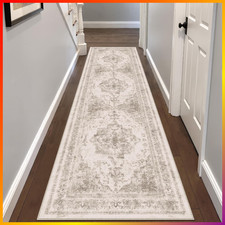 Vintage Beige Teppich 60x240
