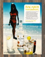 Bacardi reklame werbeanzeige - reklame,
