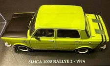Simca 1000 rallye - rallye, (1974)