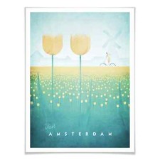 Poster Rivers - Amsterdam