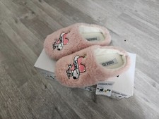Peanuts Hausschuhe Slipper Latschen Puschen Snoopy  Größen: 31 Glitzer