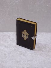 Antikes Gesangbuch mit Metallschließe Sachsen Hab Gott vor Augen - Vintage 1883