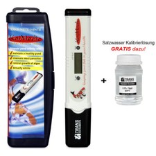 Elektronisches Salz Messgerät Salzgehalt Tester Wassertest Teich Koi & Aquarium