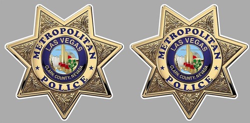 Sticker polizei las vegas - 2,