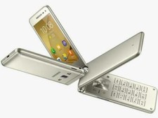 Unlocked Original Samsung Galaxy Folder G1600 Dual SIM LTE Flip SmartPhone New